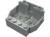 Набор LEGO Vehicle Base 6 x 5 x 2 [2 Seats], Светло-серый
