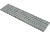 Набор LEGO Plate 6 x 24, Светло-серый