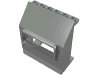 Набор LEGO Panel 3 x 6 x 6 Sloped with Window, Светло-серый