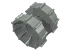 Набор LEGO Technic Tread Hub, Светло-серый