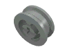 Набор LEGO Wheel with Split Axle hole, Светло-серый