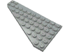 Набор LEGO Wedge, Plate 7 x 12 Wing Right, Светло-серый