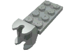 Набор LEGO Hinge Plate 2 x 4 with Articulated Joint - Female, Светло-серый