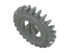 Набор LEGO Technic Gear 24 Tooth Crown with Flat Teeth, Светло-серый