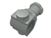 Набор LEGO Technic Axle and Pin Connector, Светло-серый