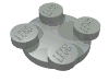 Набор LEGO Turntable 2 x 2 Plate - Top, Светло-серый