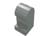 Набор LEGO Minifig Leg Left, Светло-серый