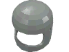 Набор LEGO Minifig Helmet Classic with Thin Chin Guard and Visor Dimples, Светло-серый