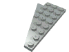 Набор LEGO Wedge Plate 8 x 4 Wing Right, Светло-серый