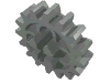 Набор LEGO Technic Gear 16 Tooth with Round Holes [Old Style], Светло-серый