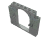 Набор LEGO Door Frame 1 x 8 x 6 with Moulded Stone Print and Clips, Светло-серый