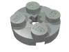 Набор LEGO Plate Round 2 x 2 with Axle Hole Type 1 (+ Opening), Светло-серый
