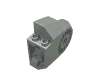 Набор LEGO Dinosaur Body Quarter with Pin Holes, Светло-серый