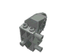 Набор LEGO Dinosaur Body Quarter with Pins, Светло-серый