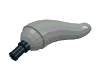 Набор LEGO Animal Dinosaur Neck/Tail S Curve with Pin, Светло-серый