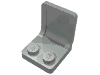 Набор LEGO Minifig Seat 2 x 2, Светло-серый