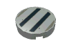 Набор LEGO Tile, Round 2 x 2 with SW Sith Infiltrator Print, Светло-серый
