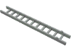 Набор LEGO Ladder Two Piece, Top Section, Светло-серый