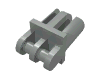 Набор LEGO Arm Grab Jaw Holder, Светло-серый