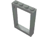 Набор LEGO Window 1 x 4 x 5 with Fixed Glass, Светло-серый