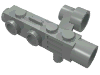 Набор LEGO Minifig Camera with Side Sight [aka Space Gun], Светло-серый