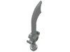 Набор LEGO Minifig Sword - Scimitar, Светло-серый