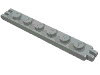 Набор LEGO Hinge Plate 1 x 6 with 2 and 3 Fingers On Ends, Светло-серый