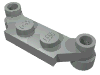 Набор LEGO Plate Special 1 x 4 Offset, Светло-серый