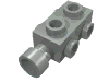Набор LEGO Brick Special 1 x 2 x 2/3 with Studs on Sides, Светло-серый