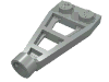 Набор LEGO Plate Special 1 x 2 with Long Stud Receptacle (Space Wing), Светло-серый