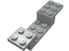 Набор LEGO Bracket 8 x 2 x 1 1/3, Светло-серый