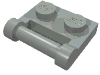 Набор LEGO Plate Special 1 x 2 [Side Handle Closed Ends], Светло-серый