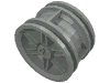 Набор LEGO Wheel 30.4 x 20 without Pinholes, with Reinforced Rim, Светло-серый