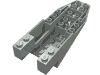 Набор LEGO Cockpit 11 x 4 x 2 2/3 Inverted Slope, Светло-серый
