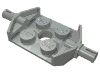 Набор LEGO Plate Special 2 x 2 with Wheels Holder Wide, Светло-серый