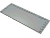 Набор LEGO Tile Special 6 x 16 with Studs on Edges, Светло-серый