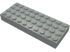 Набор LEGO Brick 4 x 10, Светло-серый