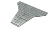 Набор LEGO Wedge, Plate 16 x 14 Shuttle, Светло-серый