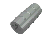 Набор LEGO Technic Axle Connector Ridged [Undetermined Type], Светло-серый