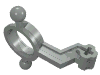 Набор LEGO Technic, Steering Arm Large with Hub - Pin Connection, Светло-серый