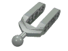 Набор LEGO Technic Steering Knuckle Arm with Ball Joint, Светло-серый