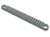 Набор LEGO Technic Gear Rack 1 x 10 with Holes, Светло-серый