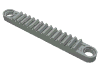 Набор LEGO Technic Gear Rack 1 x 8 with Holes, Светло-серый