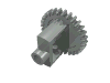 Набор LEGO Technic, Gear Differential (Old Style, 28 Teeth), Светло-серый