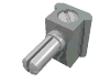 Набор LEGO Electric Connector 1 Way Male Squared [Complete Assembly], Светло-серый