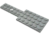 Набор LEGO Vehicle, Base 4 x 12 for Steering Gear, Светло-серый