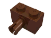Набор LEGO Brick Special 1 x 2 with Pin, Красно-коричневый