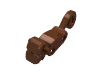Набор LEGO Monkey Body, Красно-коричневый