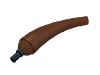 Набор LEGO Dinosaur Tail / Neck Base Section with Black Pin, Красно-коричневый