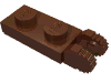 Набор LEGO Hinge Plate 1 x 2 Locking with 2 Fingers On End, Красно-коричневый